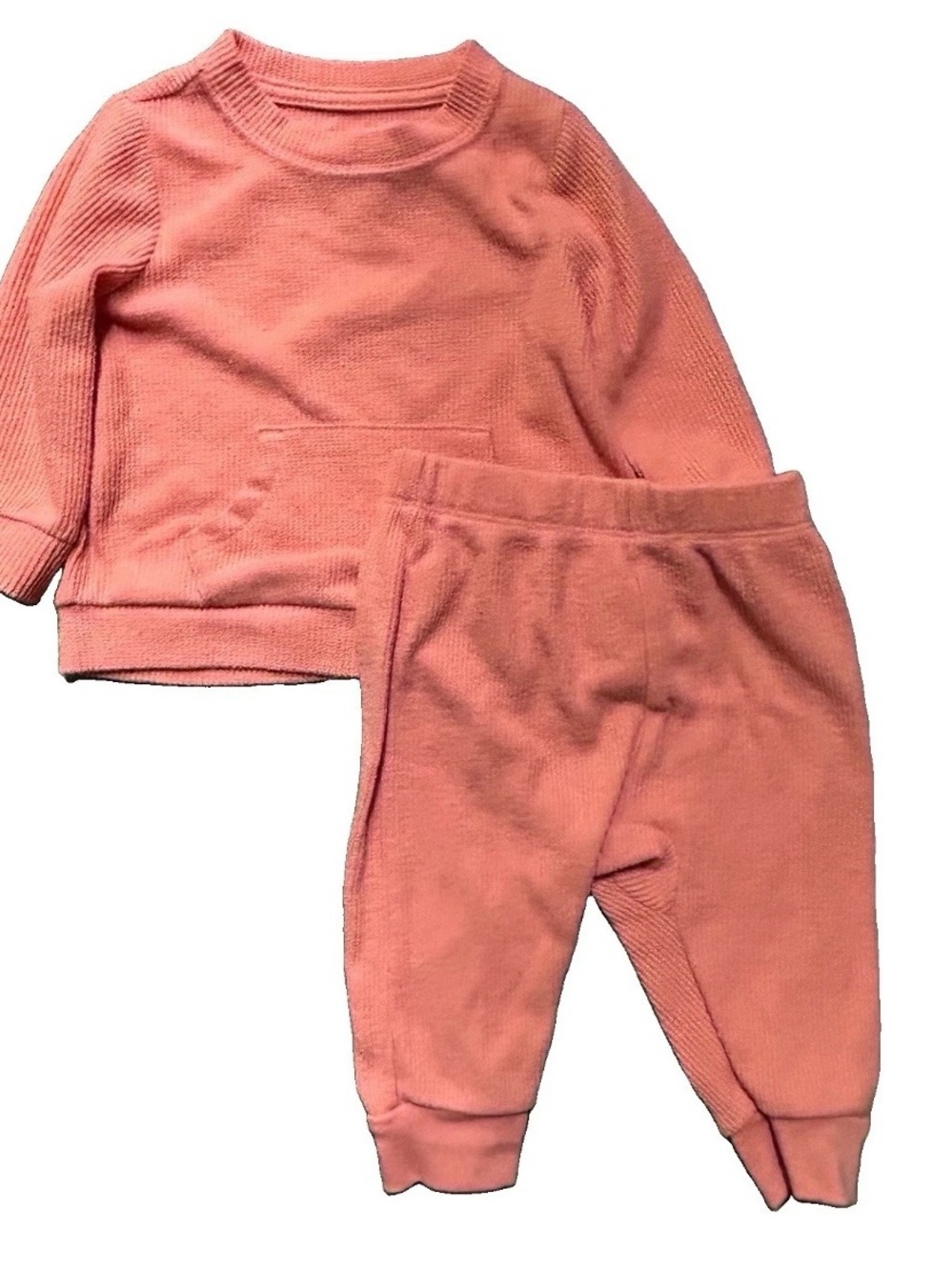 Baby Fall Clothing Pumpkins Bats Halloween Footies Size 3-6 Months - Picture 6 of 7